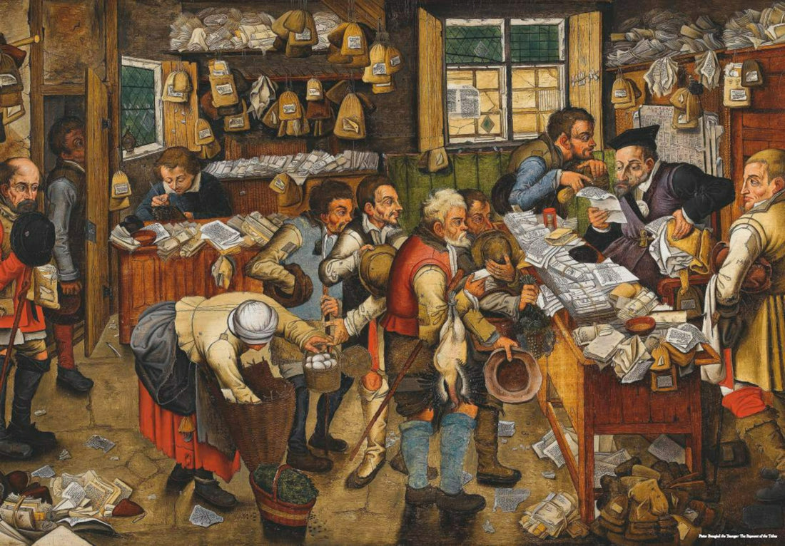 Puzzle 1000 pieces - Pieter Brueghel the Younger - The Payment of the Tithes