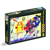 Puzzle 1000 pieces - Wassily Kandinsky - Yellow- Red-Blue