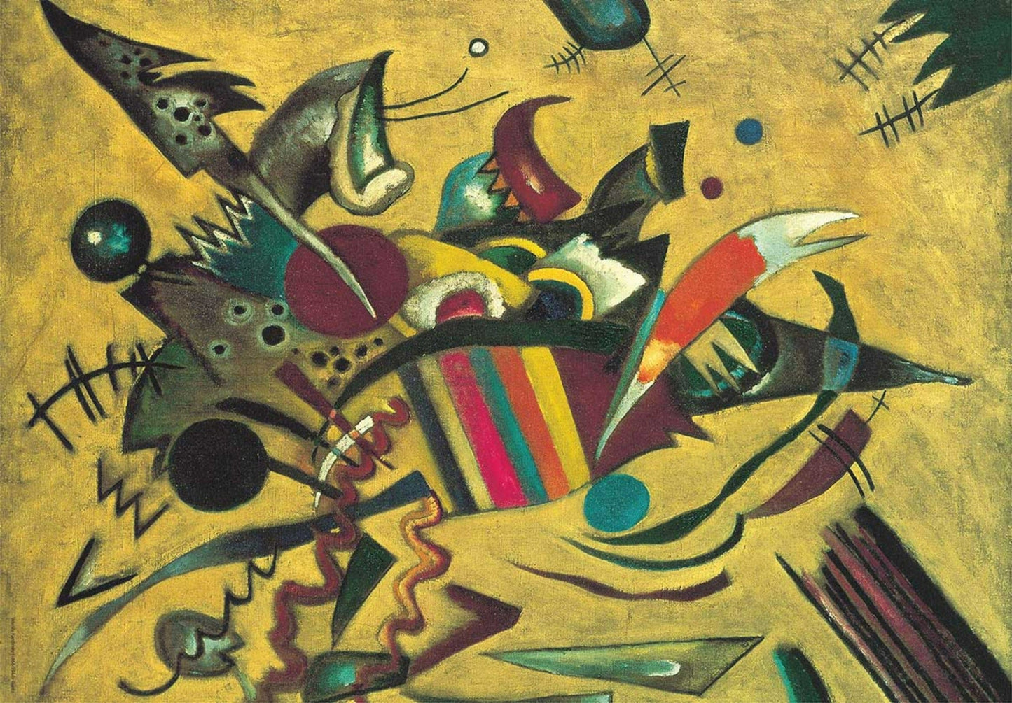 Toys Puzzle 1000 pieces - Wassily Kandinsky - Points
