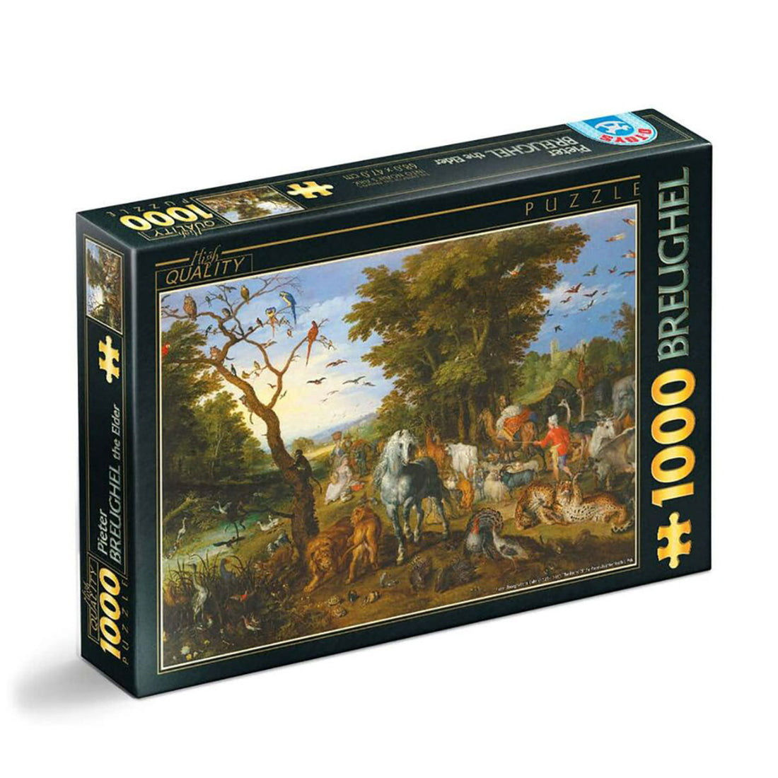 Puzzle 1000 pieces - Brueghel the Elder - The Entry of the Animals into Noah's Ark