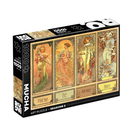 Toys Puzzle 1000 pieces - Alphonse Mucha - Seasons 2