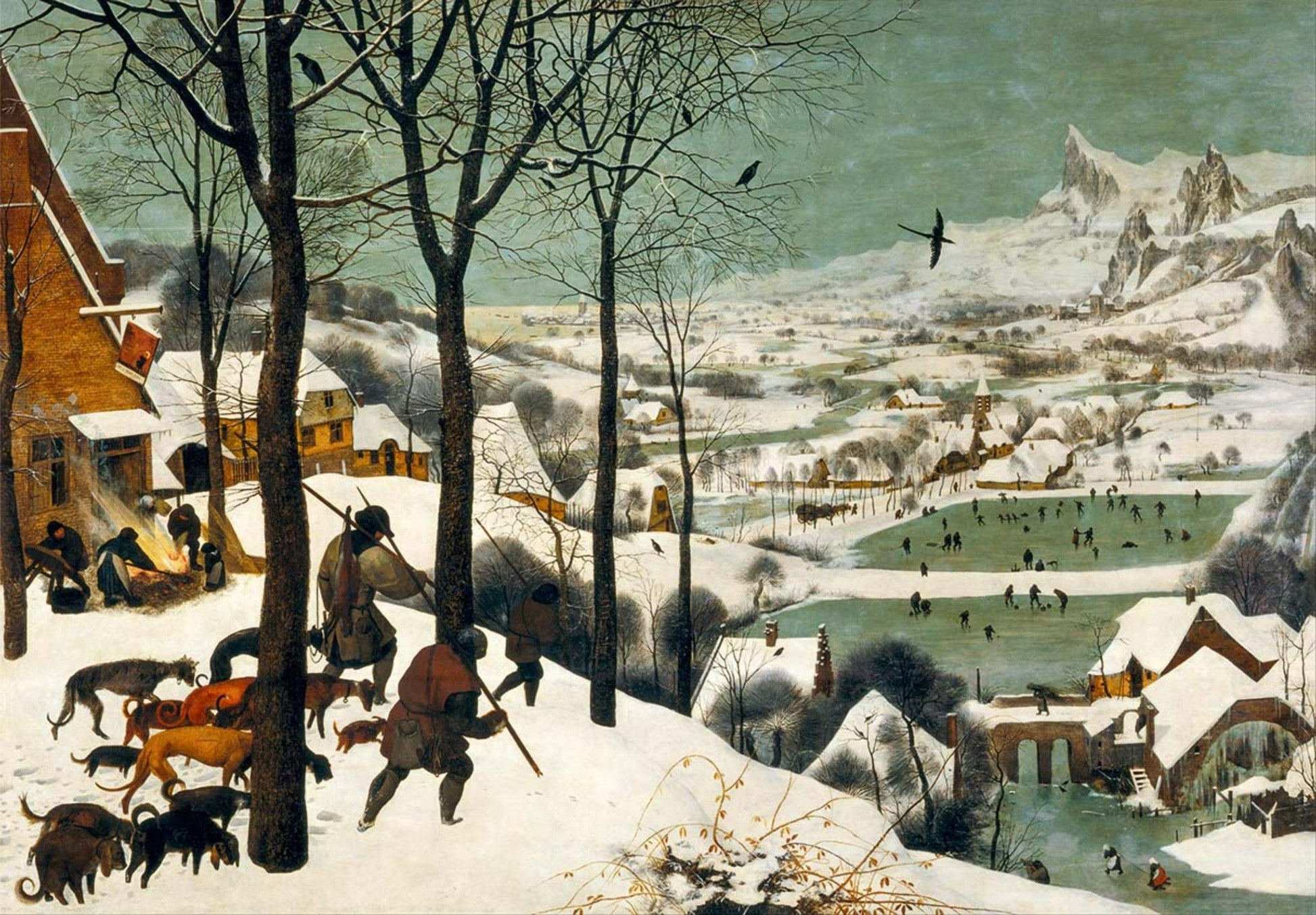 Toys Puzzle 1000 pieces - Pieter Bruegel the Elder - Hunters in the Snow