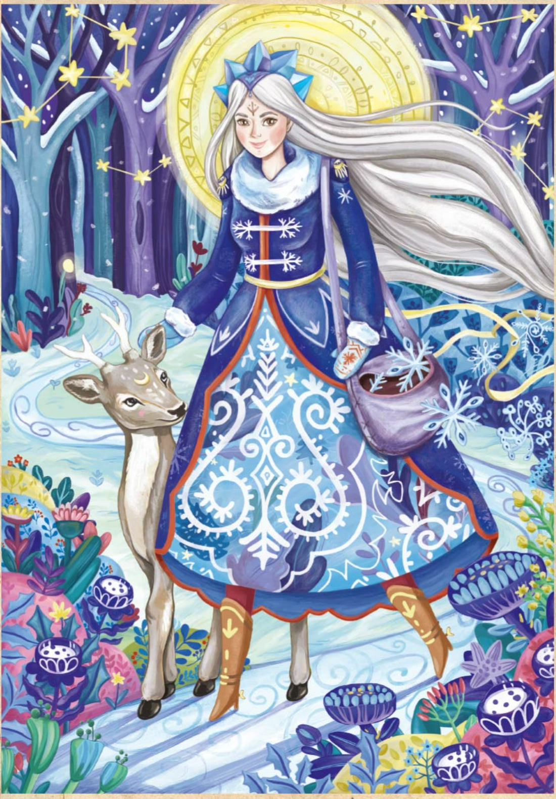 Puzzle 1000 pieces - Groos Zselyke - Snow Fairy