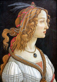 Puzzle 1000 pieces - Sandro Botticelli - Idealised Portrait of a Lady