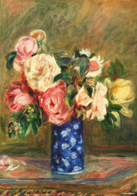 Puzzle 1000 pieces - Pierre-Auguste Renoir - Bouquet of Roses