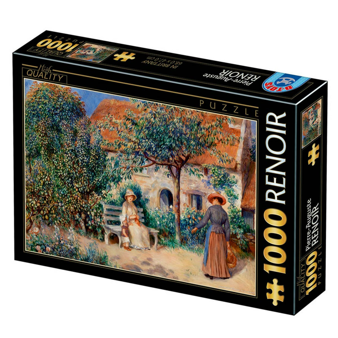 Puzzle 1000 pieces - Pierre-Auguste Renoir - In Brittany