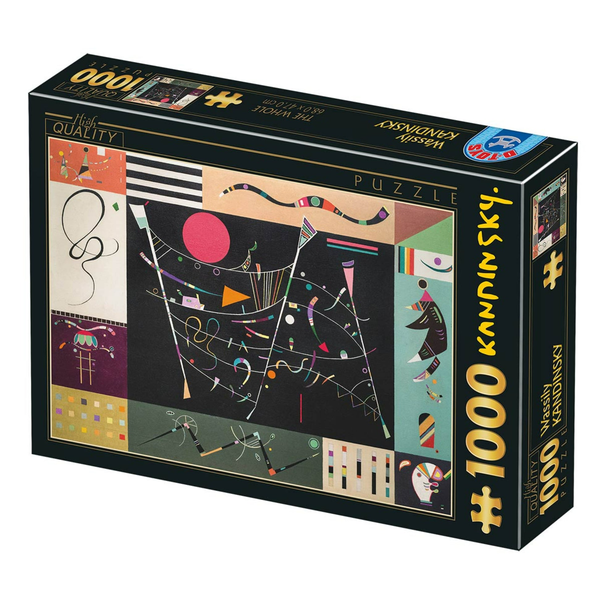 Puzzle 1000 pieces - Wassily Kandinsky - The Whole