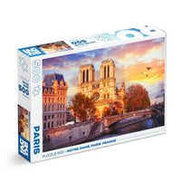 Puzzle 500 pieces - Notre Dame, Paris, France