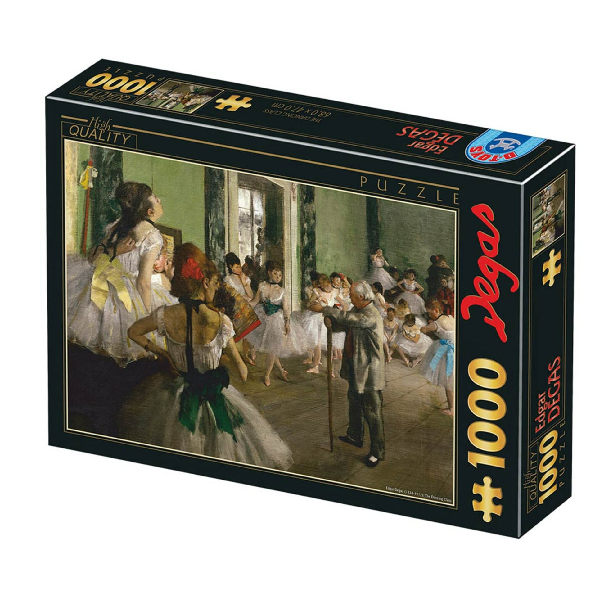 Puzzle 1000 pieces - Edgar Degas - The Ballet Class