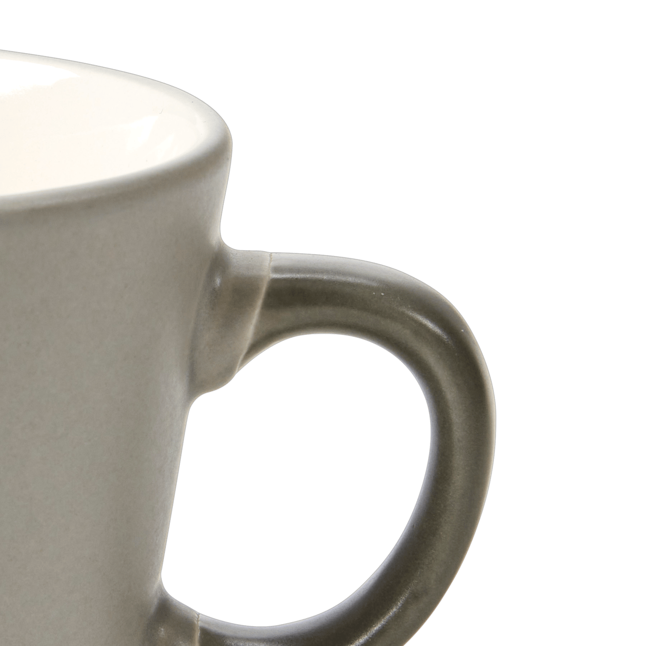 Casa JUTTA MUG+HANDLE 22CL LGREN