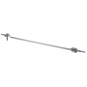 HOOK WITH EYE L.200XH.5.8 MM ZINC