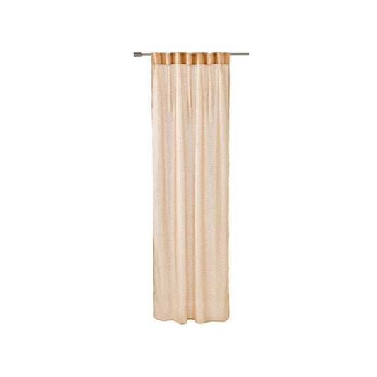 Casa NANOU Beige curtain W 140 x L 250 cm