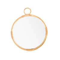 RATTAN Natural mirrorØ 50 cm