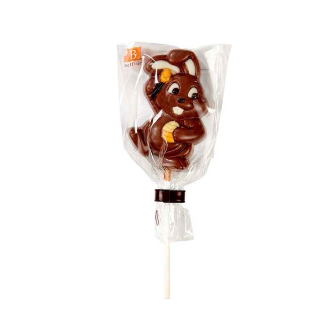 BUNNY POP Multicolored chocolate lollipop H 17 x W 21 x D 19.5 cm