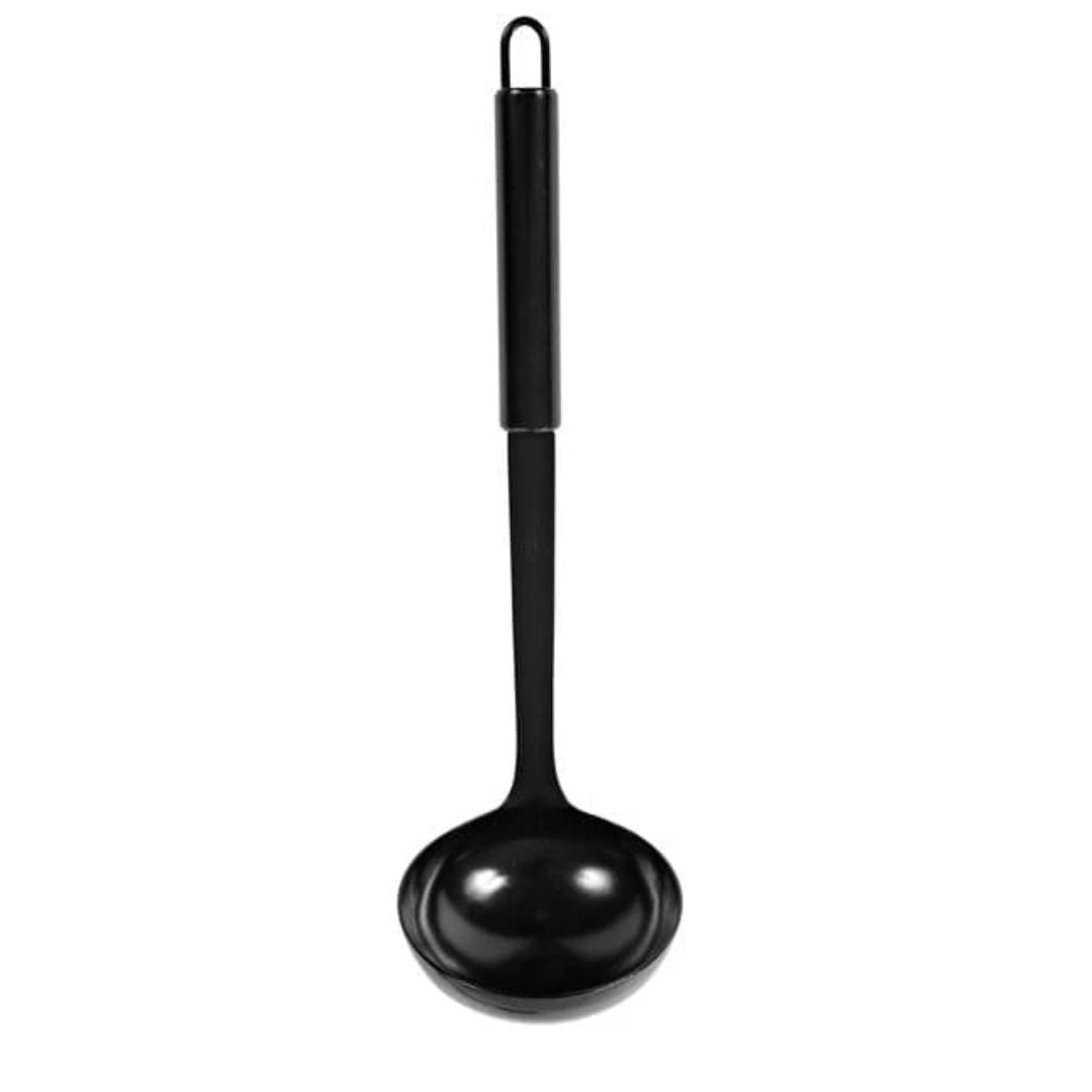 SMOKE Black ladle, L 33,5 cm