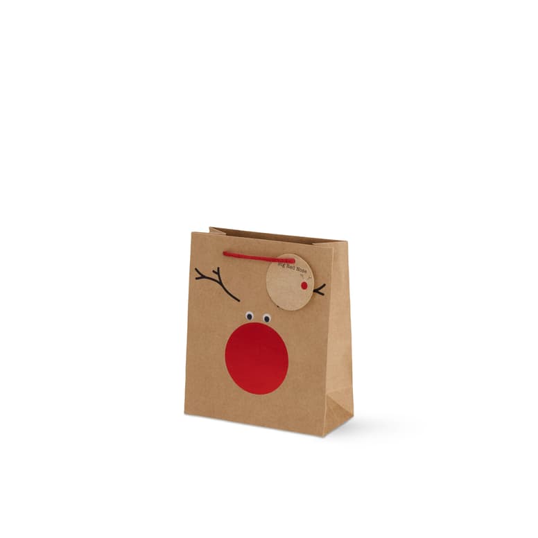 Casa RED NOSE GIFT BAG 18X21