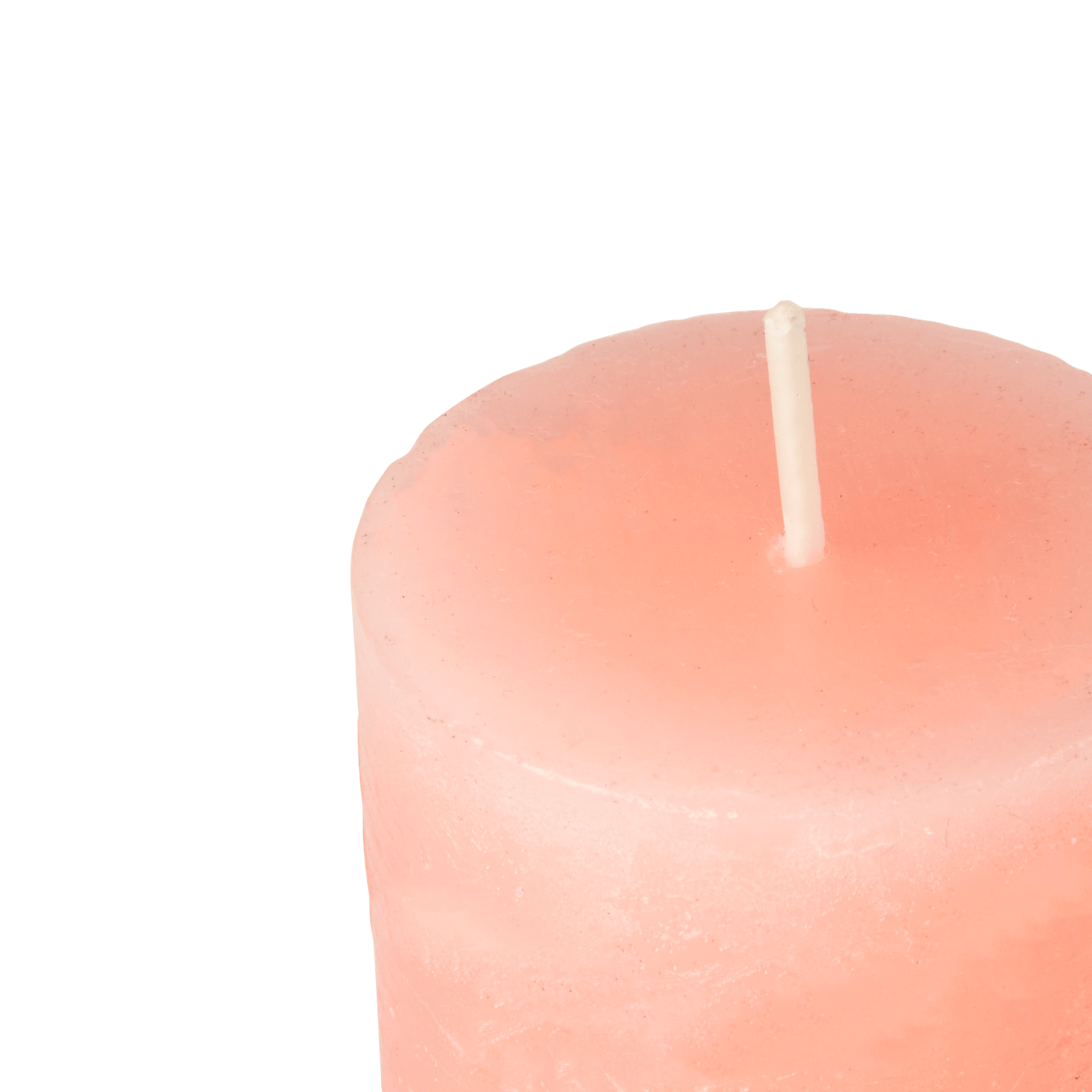 Casa RUSTIC CANDLE SALMON 4,5X4