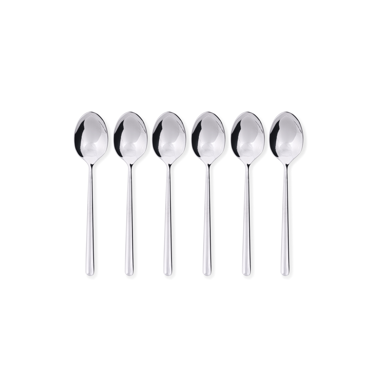 Casa OLIVIA S/6 ESPRESSO SPOON SILV