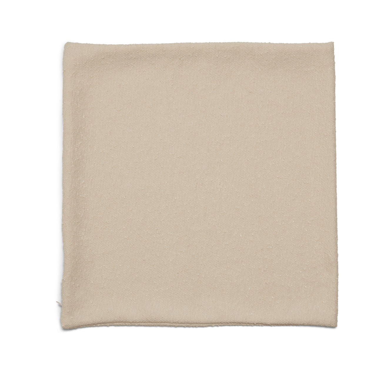 BARI Antique white cushion cover, H 50 x W 50 cm