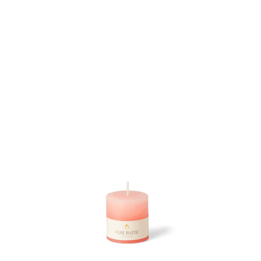 Casa RUSTIC CANDLE SALMON 4,5X4