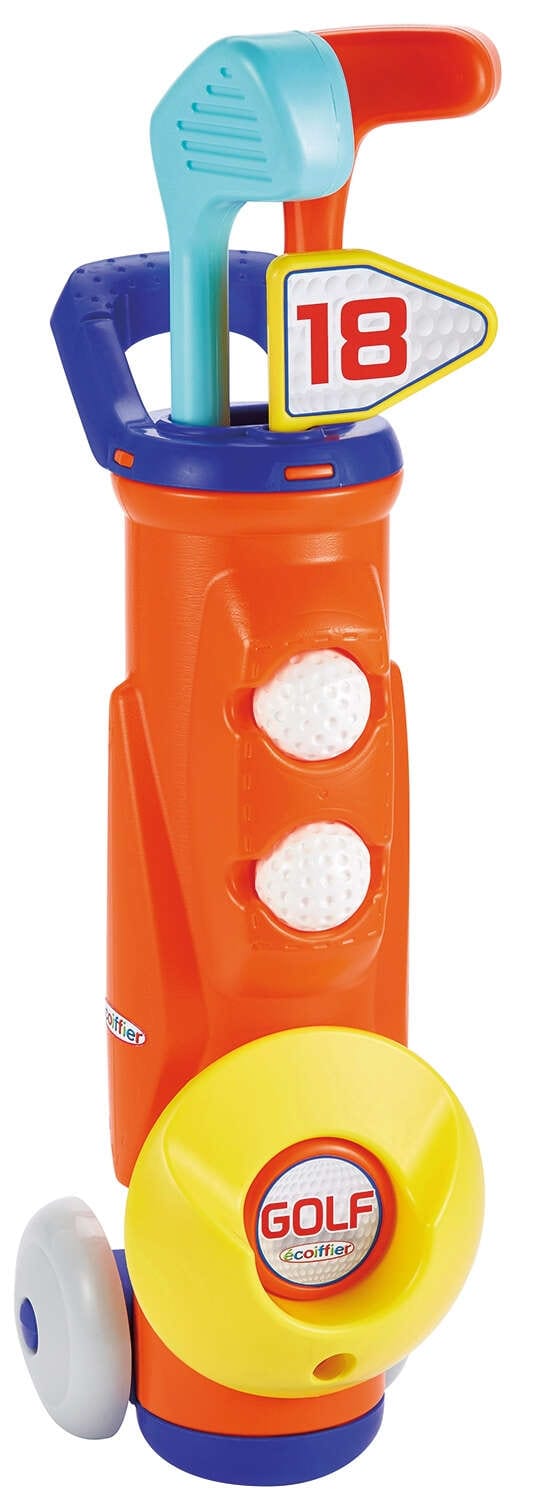 Toys Golf trolley set, 2 clubs 2 balls