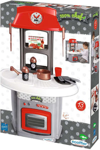 100% Chef Full Kitchen With 13 Accessories - best price from Maltashopper.com ECF7600001697
