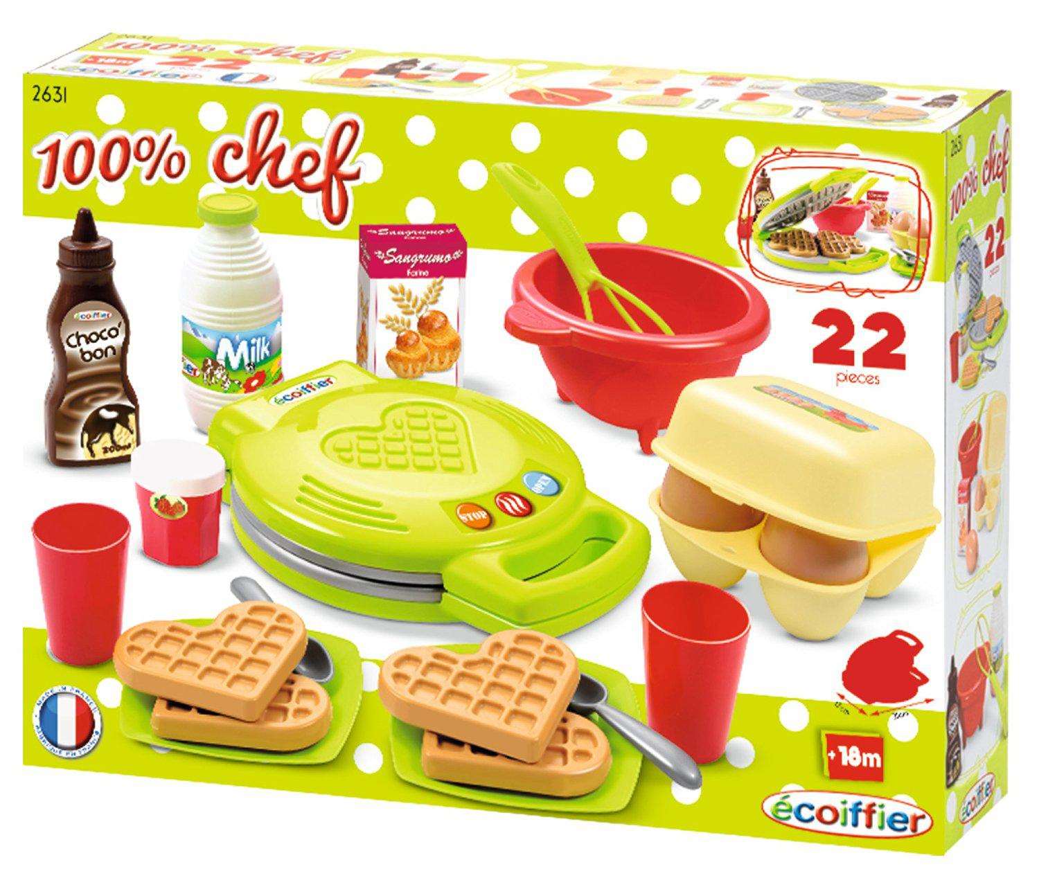 100% Chef Waffle Plate 22 Pcs - best price from Maltashopper.com ECF7600002631