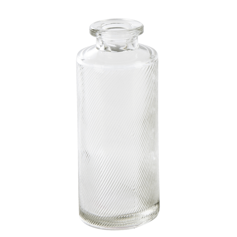 Casa FRE Transparent vase, H 13,2 cm - Ø 5,5 cm