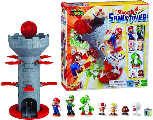 Toys Super Mario Blow Up! Shaky Tower