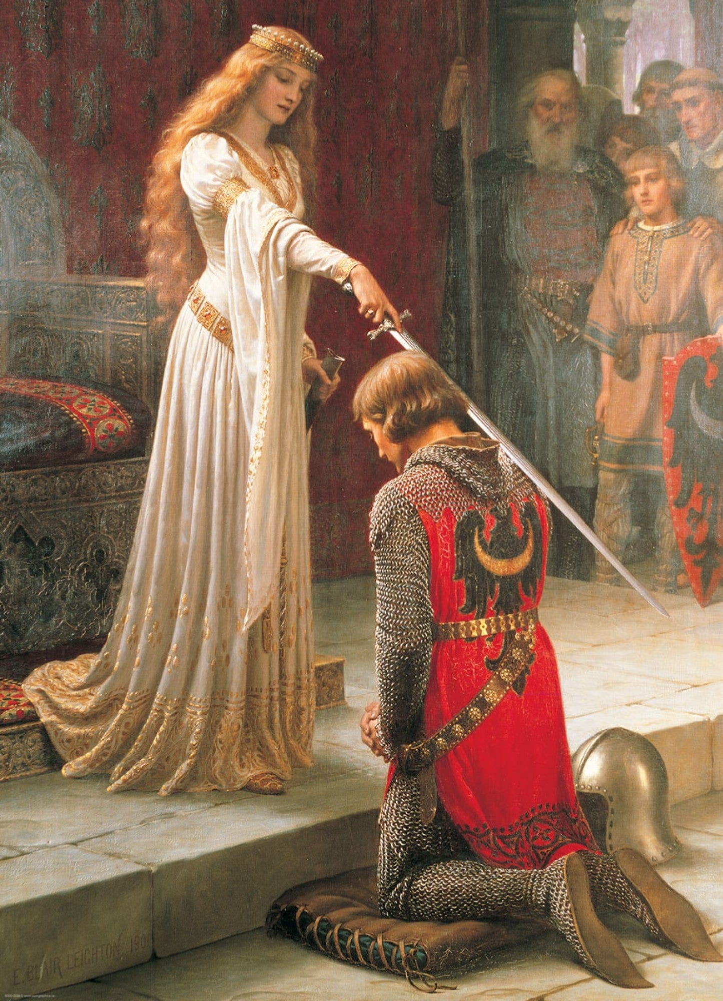 Toys Puzzle da 1000 Pezzi - Edmund Blair Leighton: The Accolade by Leighton