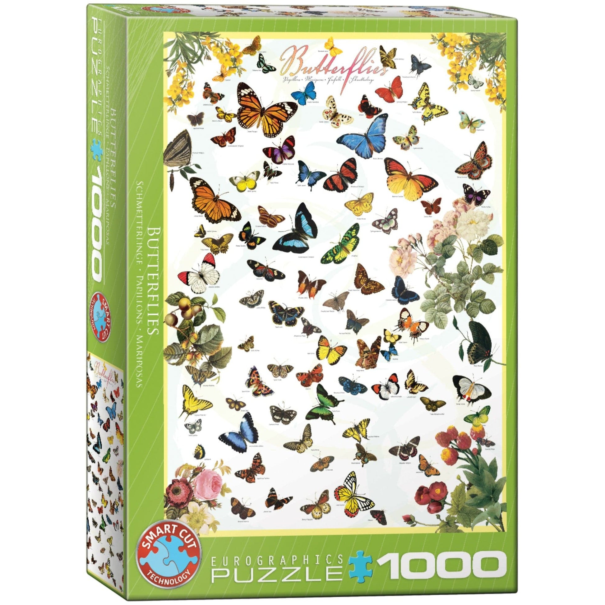 Toys 1000 Piece Puzzle - Butterflies