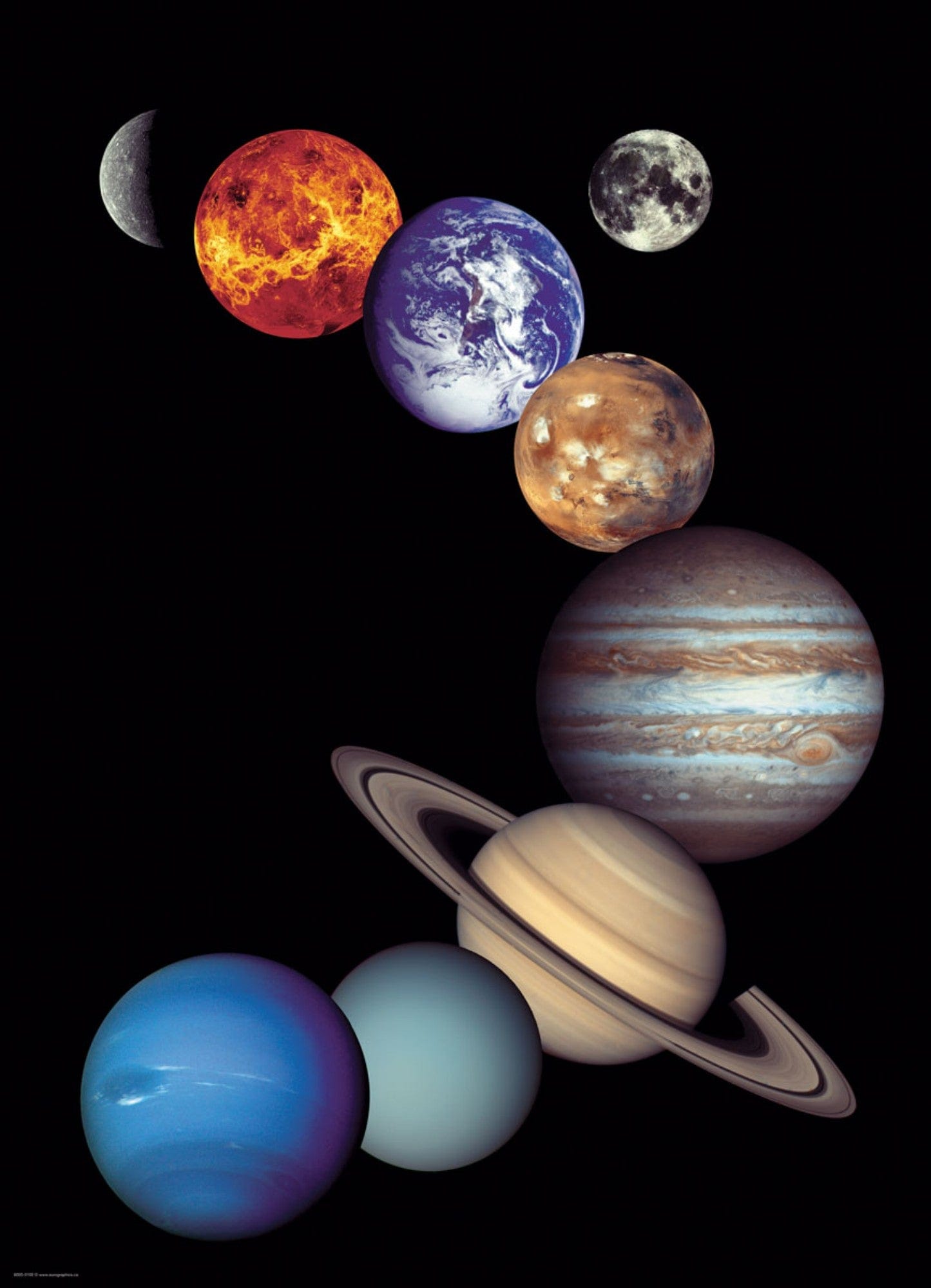 Toys 1000 Piece Puzzle - NASA The Solar System