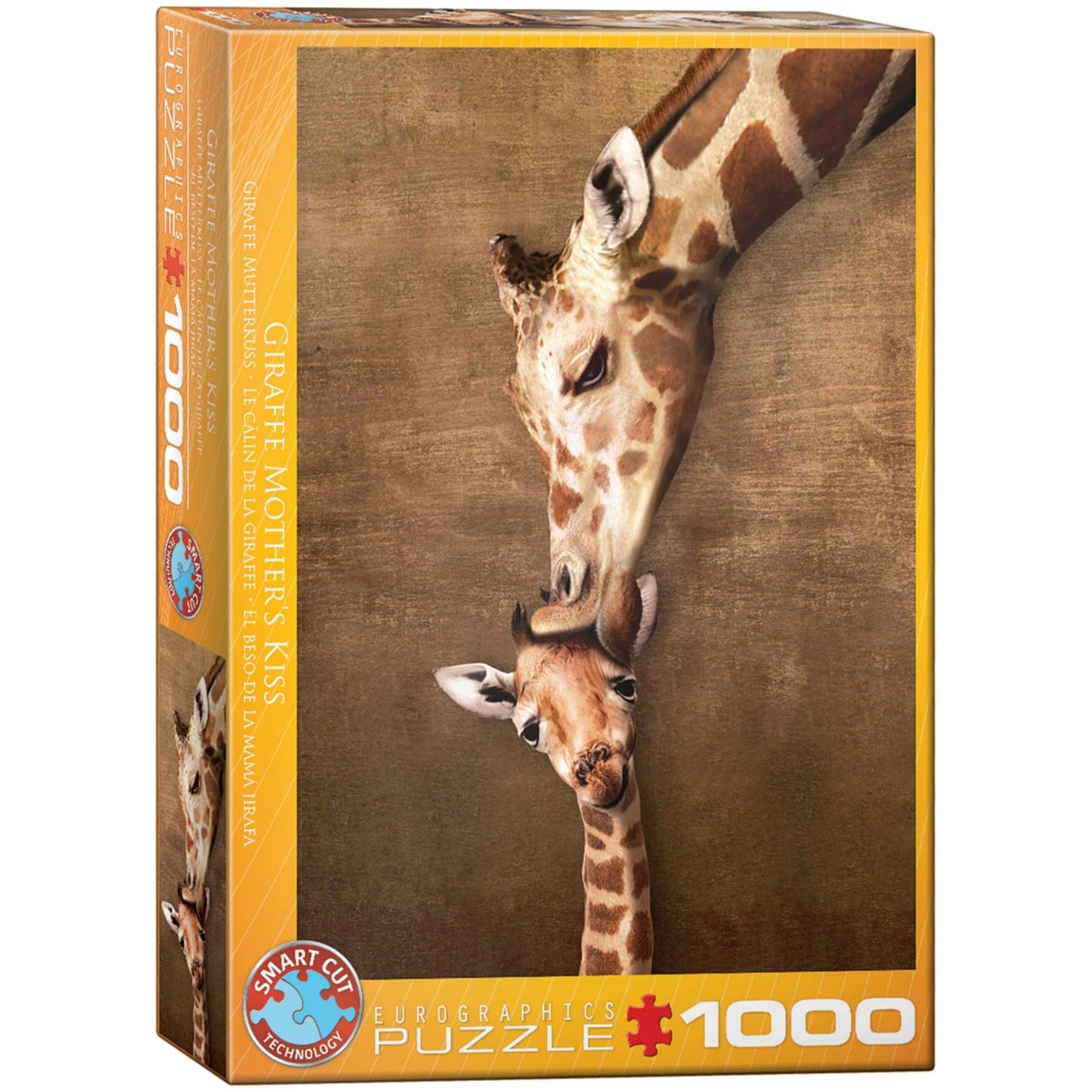 Toys 1000 Piece Puzzle - Giraffe Mother&#39s Kiss