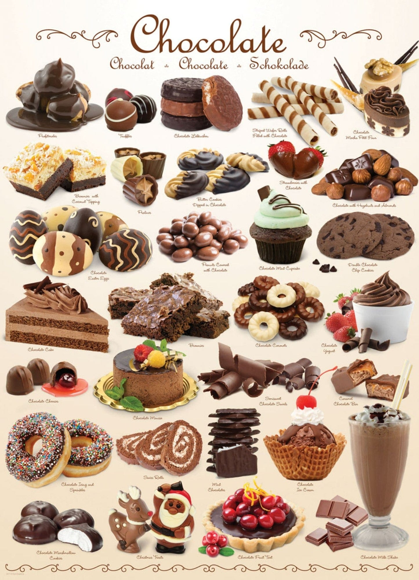 Toys 1000 Piece Puzzle - Chocolate