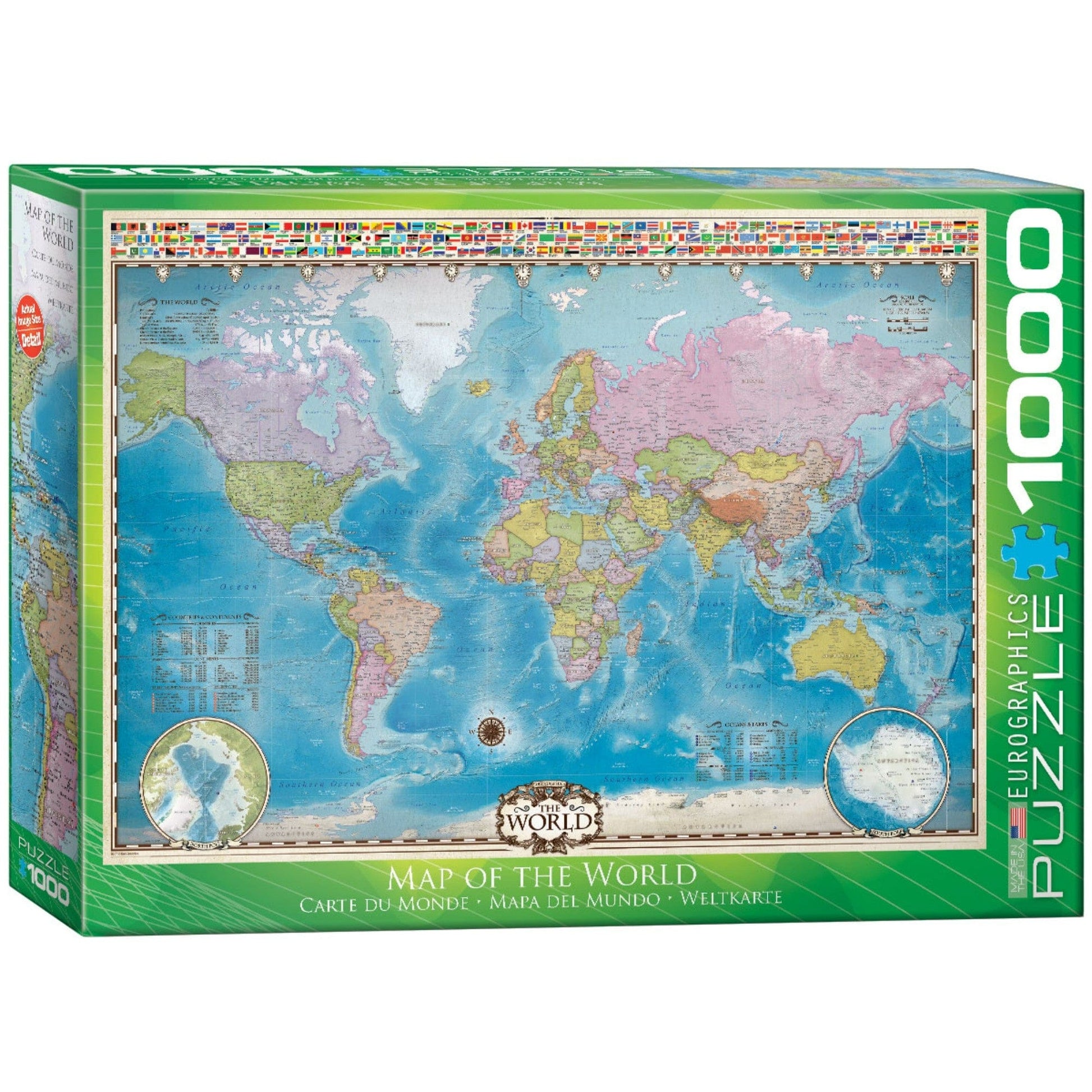 Toys Puzzle da 1000 Pezzi - Map of the World