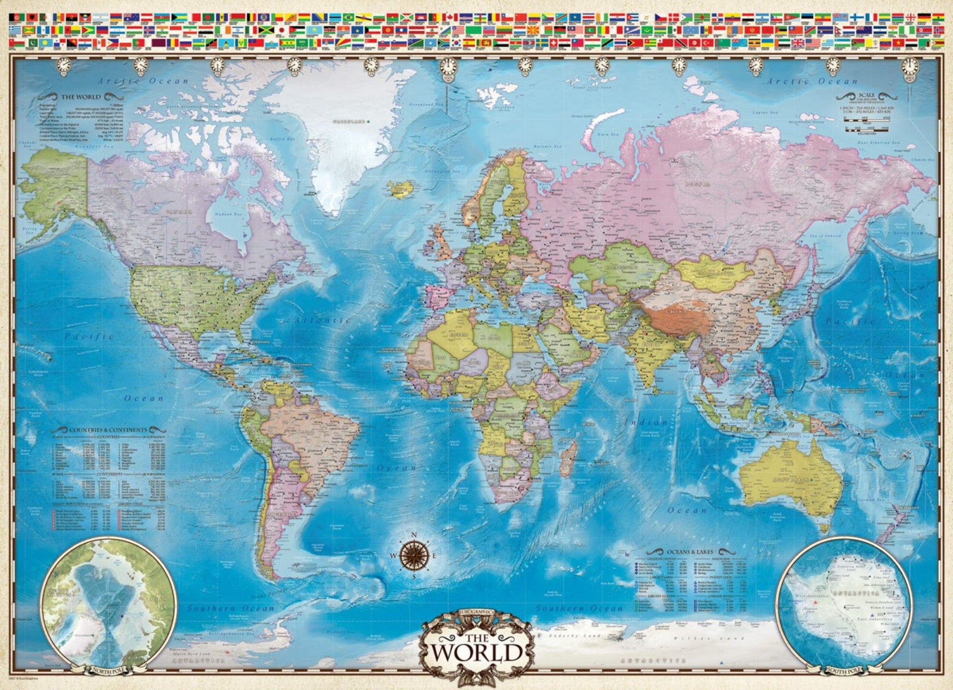 Toys Puzzle da 1000 Pezzi - Map of the World