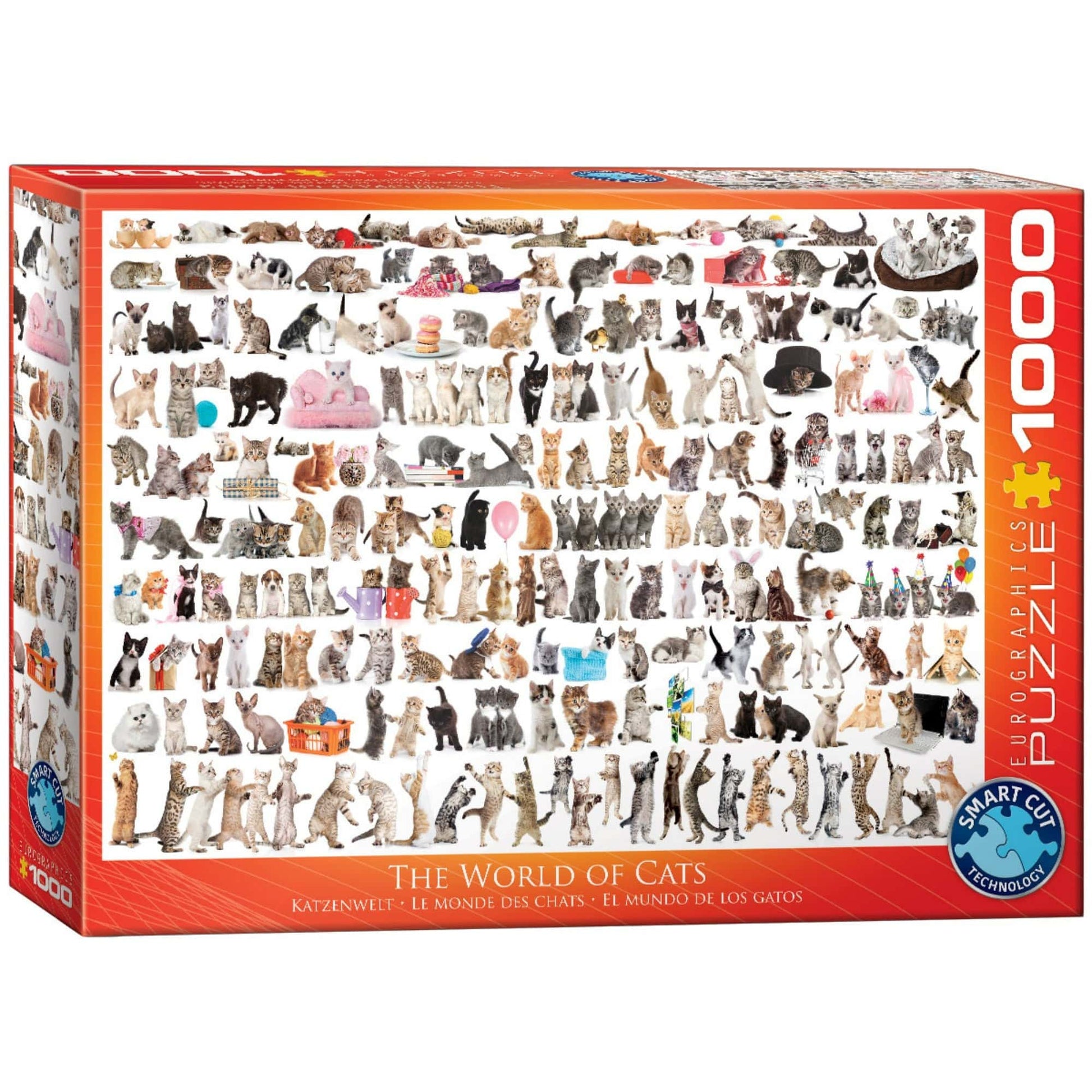 Toys Puzzle da 1000 Pezzi - The World of Cats