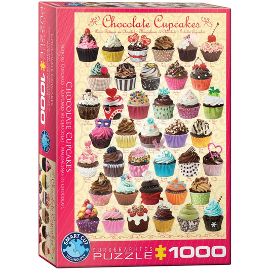 Toys 1000 Piece Puzzle - Chocolate Cupcakes