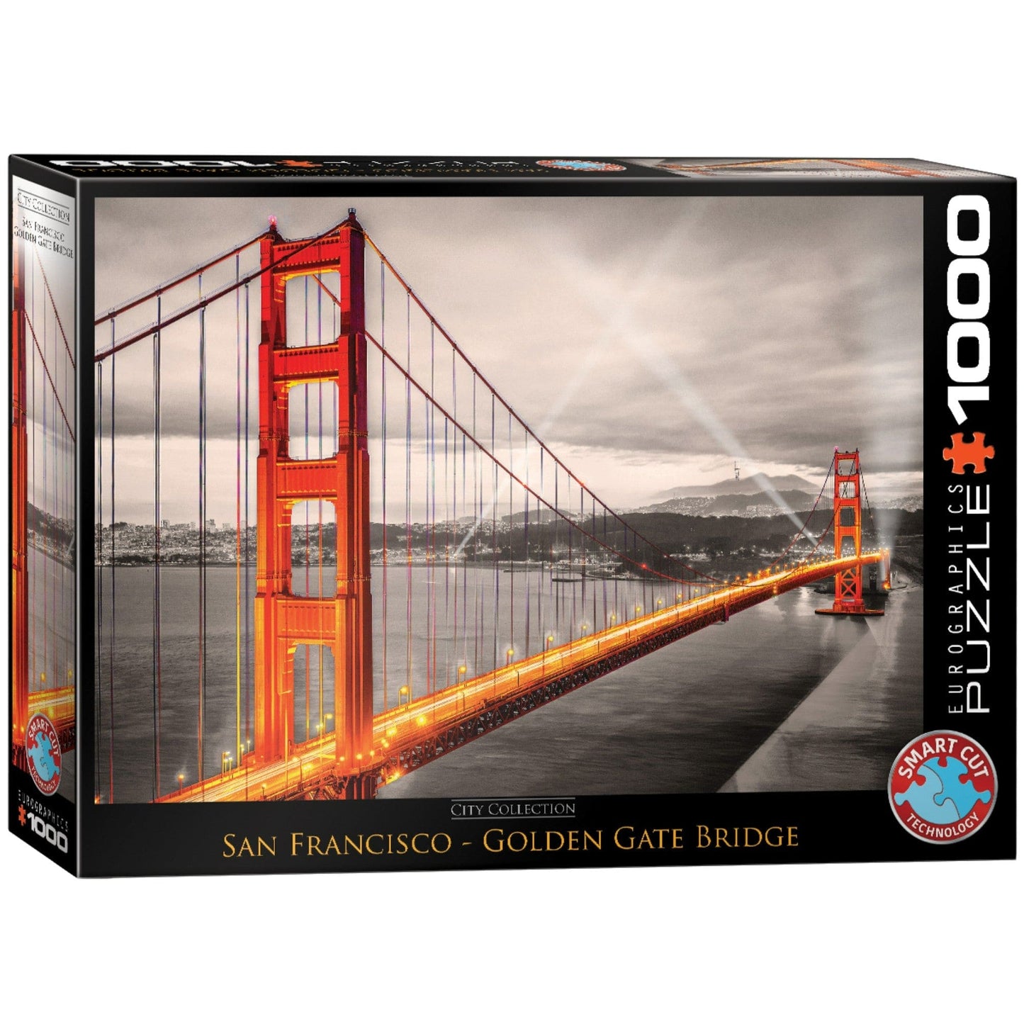 Toys 1000 Piece Jigsaw Puzzle - Golden Gate Bridge