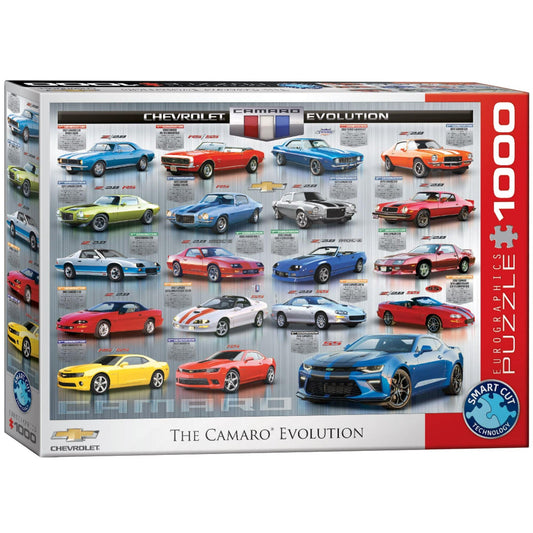 Toys 1000 Piece Puzzle - Chevrolet The Camaro Evolution