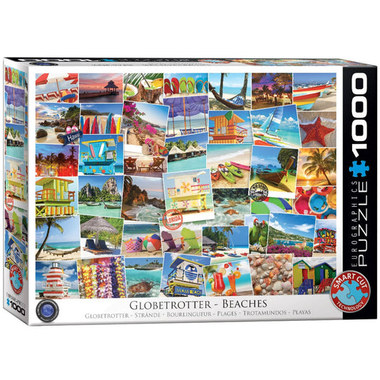 Toys 1000 Piece Puzzle - Globetrotter Beaches