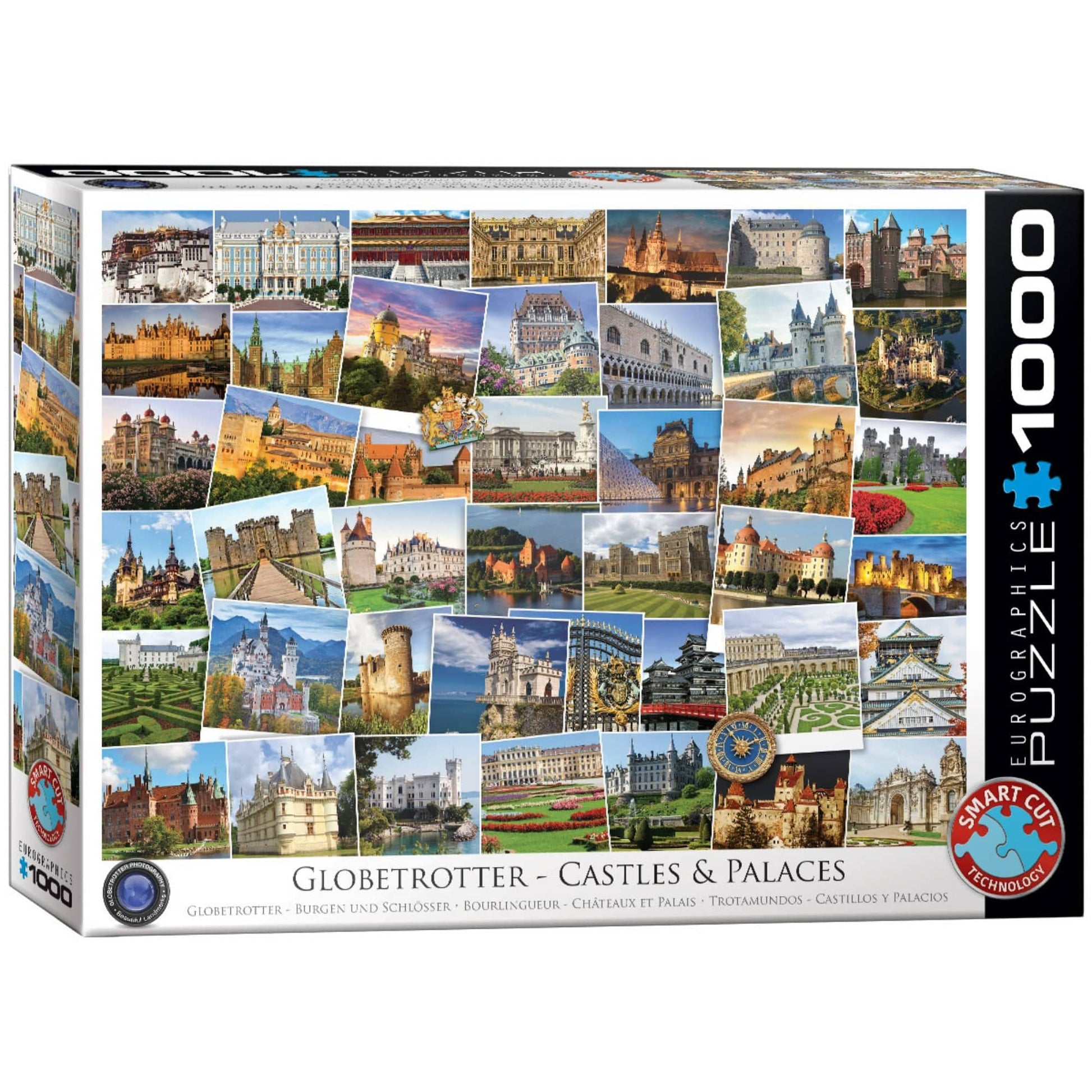 Toys 1000 Piece Puzzle - Globetrotter Castles + Palaces