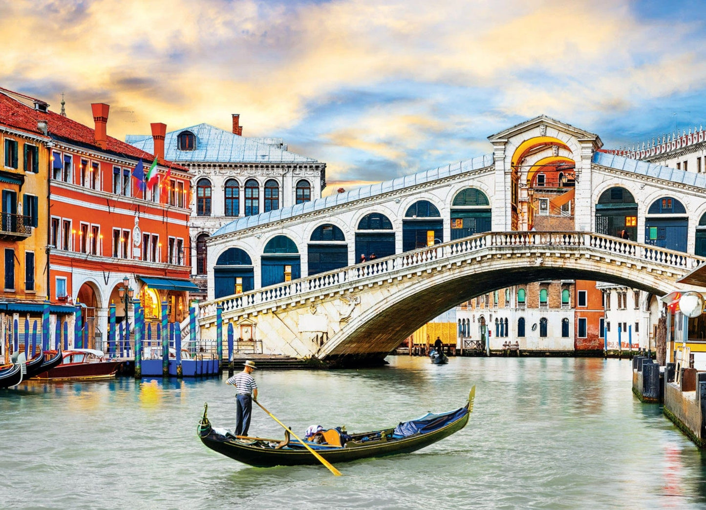 Toys 1000 Piece Puzzle - Venice Rialto Bridge