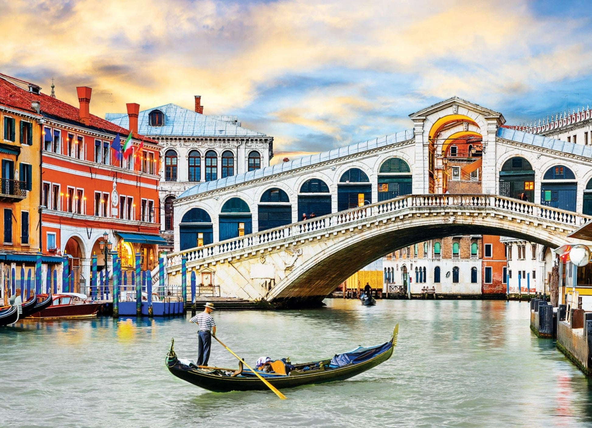 Toys 1000 Piece Puzzle - Venice Rialto Bridge