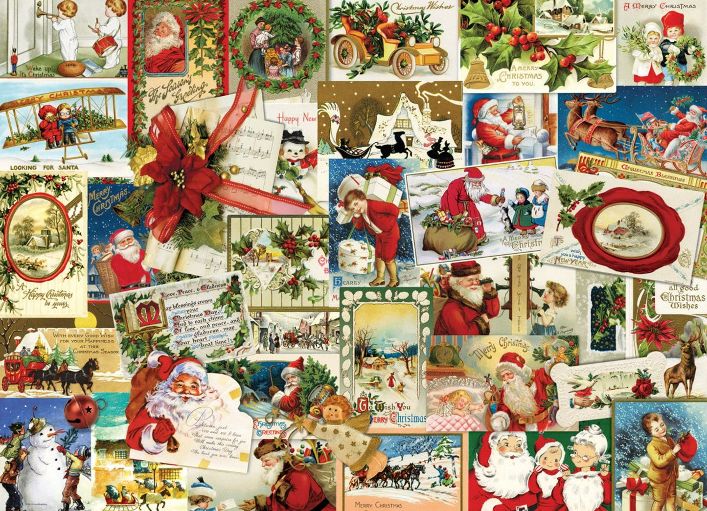 Toys Puzzle da 1000 Pezzi - Vintage Christmas Cards