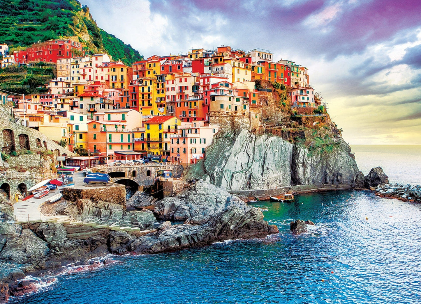 Toys 1000 Piece Puzzle - Manarola Cinque Terre Italy