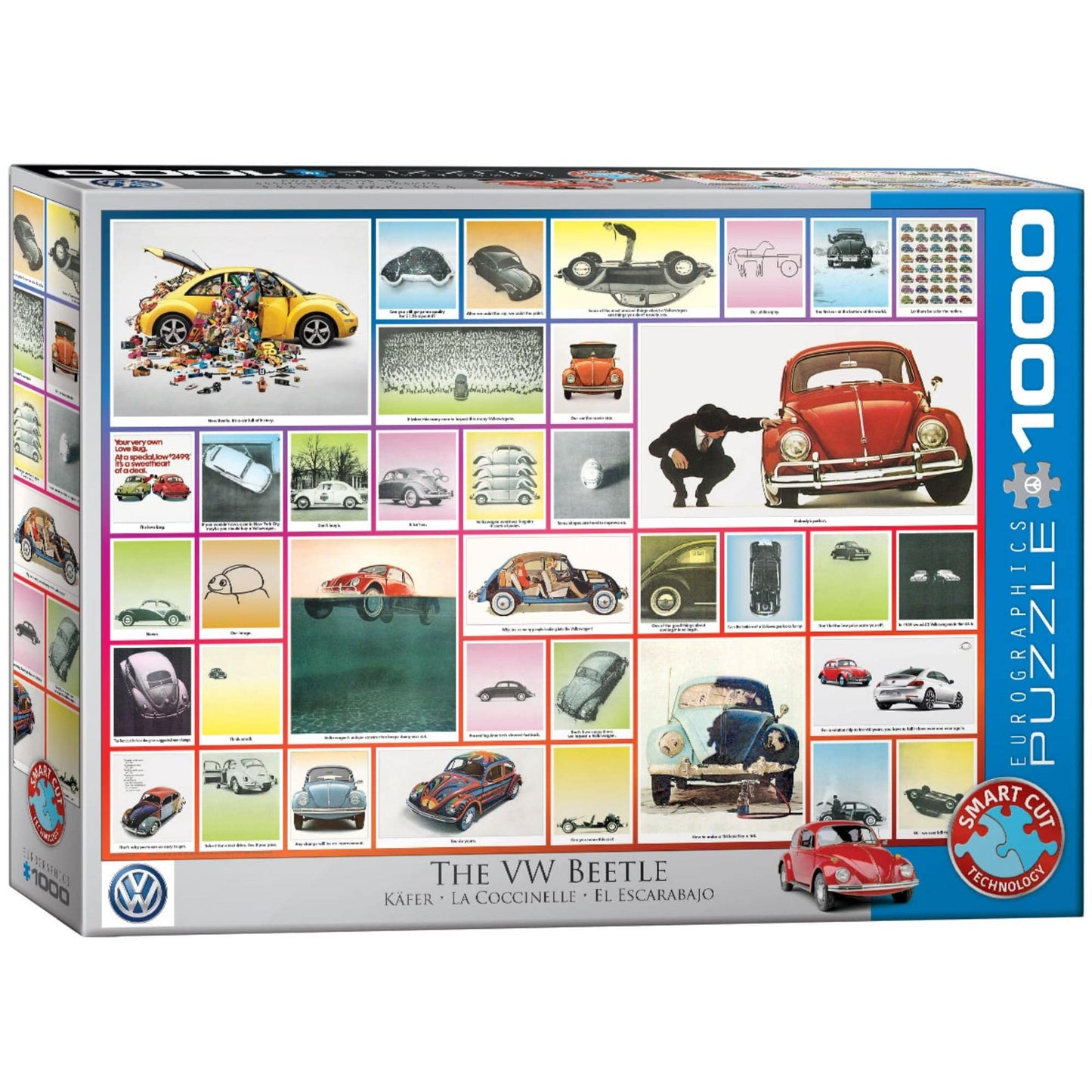 Toys 1000 Piece Puzzle - The VW Beetle