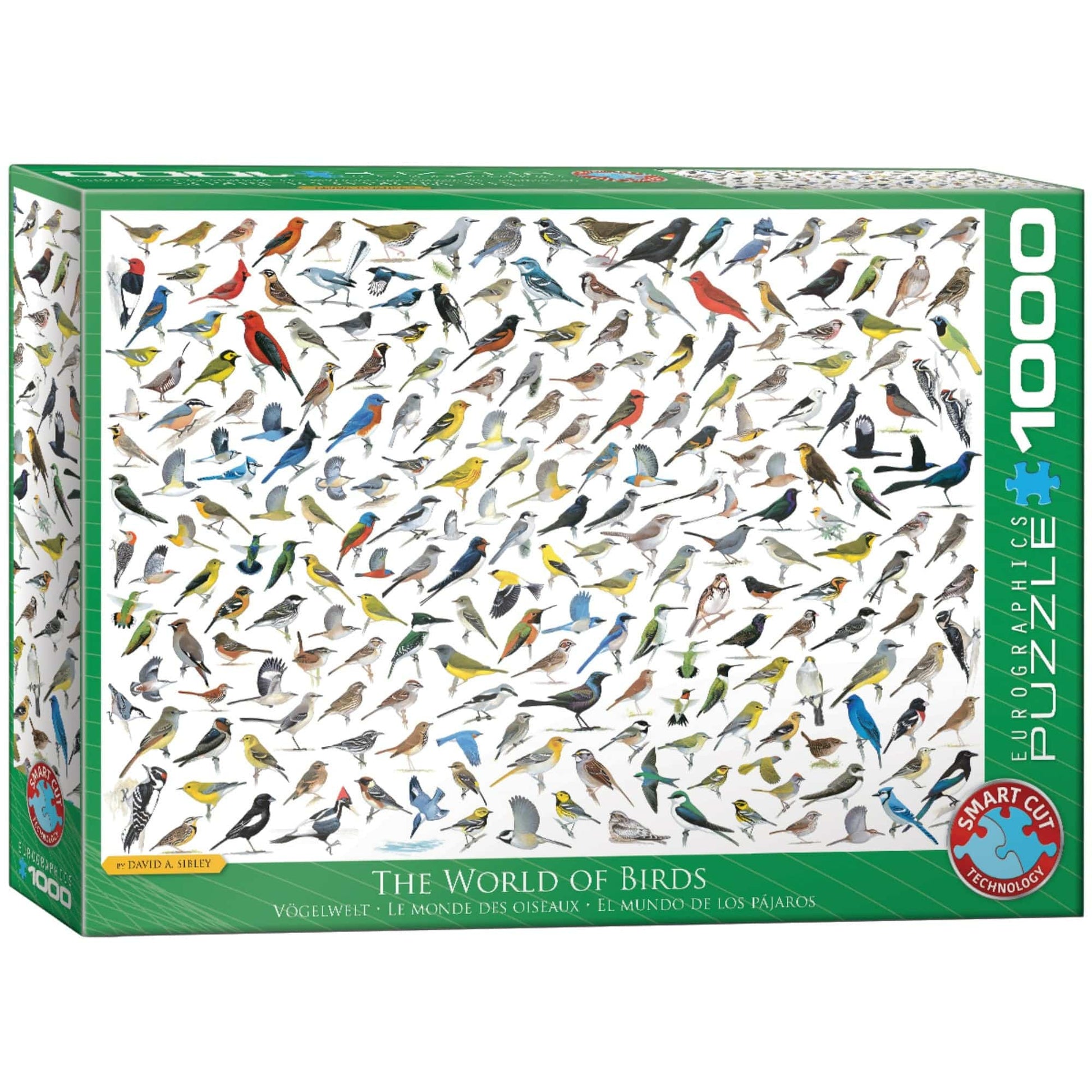 Toys Puzzle da 1000 Pezzi - The World of Birds