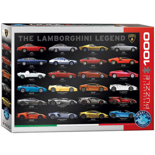 Toys 1000 Piece Puzzle - The Lamborghini Legend