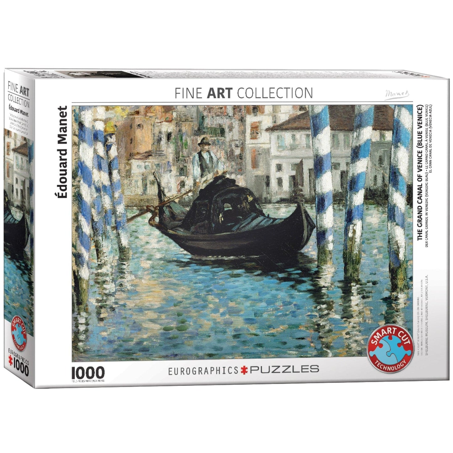 Toys Puzzle da 1000 Pezzi - Manet: The Grand Canal of Venice by Manet